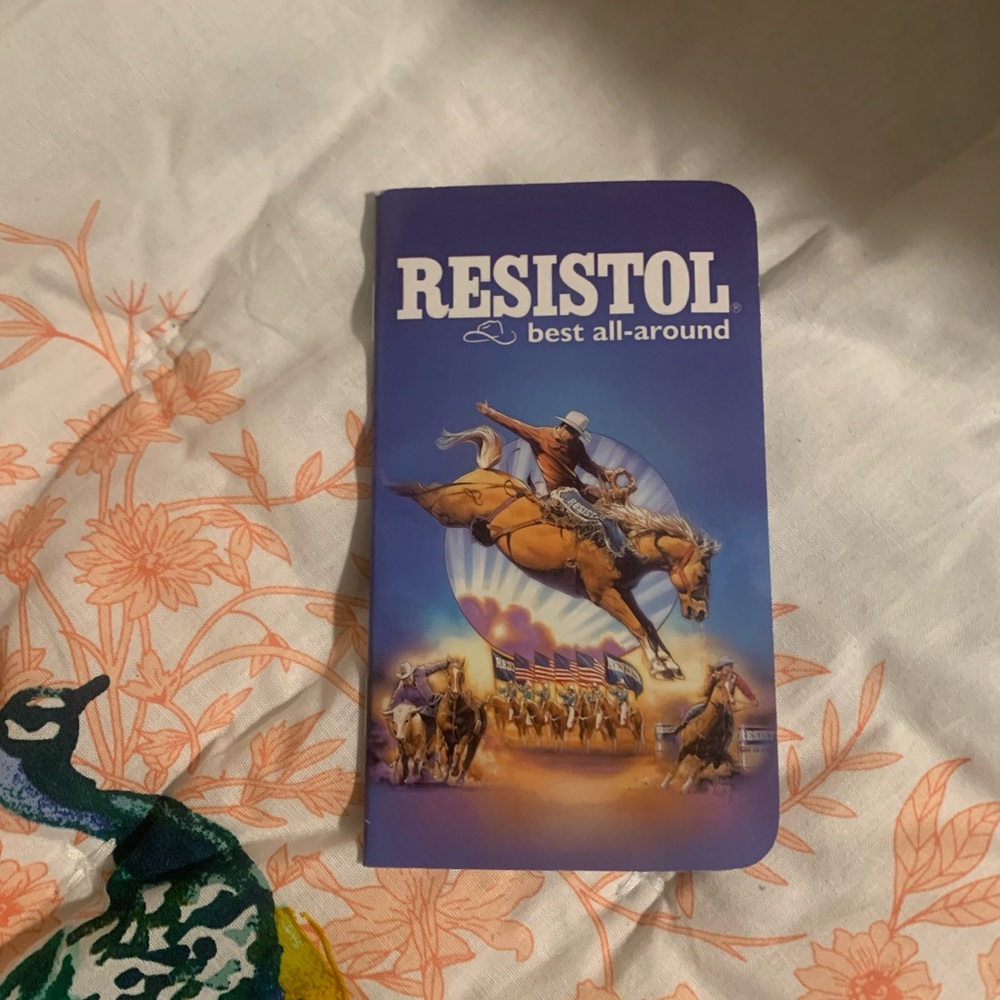Resistol mini notebook